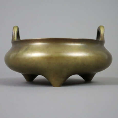 Weihrauchbrenner aus Bronze - China, Qing-Zeit, pa… - photo 3