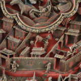 Geschnitztes Holzpaneel - China 19./20. Jh., Holz,… - Foto 6