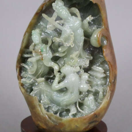 Jadefigur "Drei himmlische Schönheiten mit den Att… - Foto 2