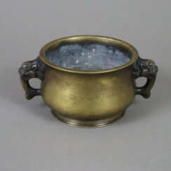 Weihrauchbrenner aus Bronze - China, Qing-Zeit, pa…