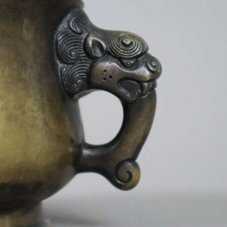 Weihrauchbrenner aus Bronze - China, Qing-Zeit, pa… - Foto 4