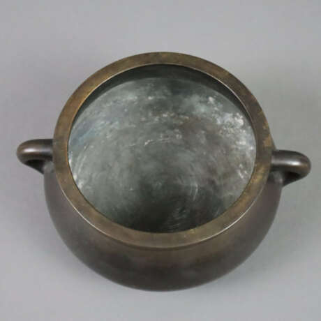 Weihrauchbrenner aus Bronze - China, Qing-Zeit, pa… - Foto 2