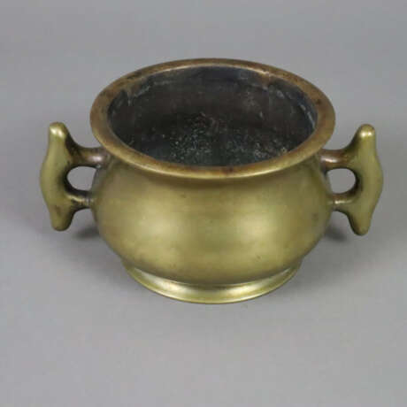 Weihrauchbrenner aus Bronze - China, Qing-Zeit, Br… - photo 1