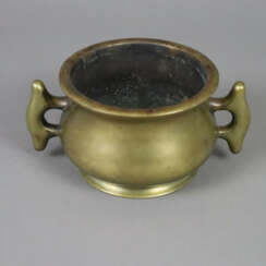 Weihrauchbrenner aus Bronze - China, Qing-Zeit, Br…