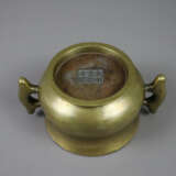 Weihrauchbrenner aus Bronze - China, Qing-Zeit, Br… - photo 5