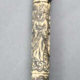 Große Opiumpfeife - China, nach 1900, Bein / Holz,… - photo 5