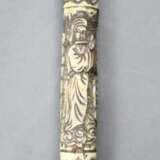 Große Opiumpfeife - China, nach 1900, Bein / Holz,… - photo 6