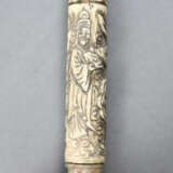 Große Opiumpfeife - China, nach 1900, Bein / Holz,… - photo 7