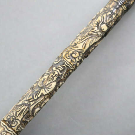 Große Opiumpfeife - China, nach 1900, Bein / Holz,… - photo 8