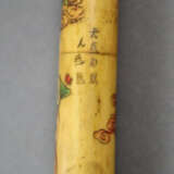 Opiumpfeife - China, 1.Hälfte 20.Jh., Knochen / Ho… - photo 2