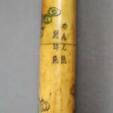 Opiumpfeife - China, 1.Hälfte 20.Jh., Knochen / Ho… - photo 10