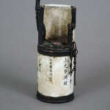 Fünf zylindrische Opiumpfeifen - China, Keramik mi… - photo 7