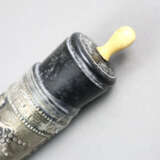 Große Opiumpfeife mit silberhaltigem Metallbeschla… - photo 9