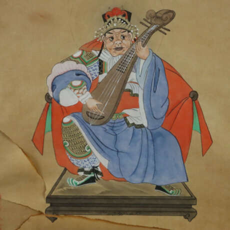 Zhou Peichun (chinesischer Volksmaler der späten Q… - photo 3