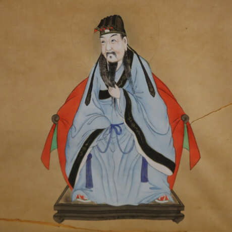Zhou Peichun (chinesischer Volksmaler der späten Q… - photo 6