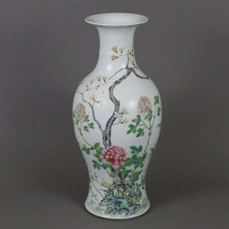 Große Balustervase - Porzellan, schauseitiger Deko… - photo 1