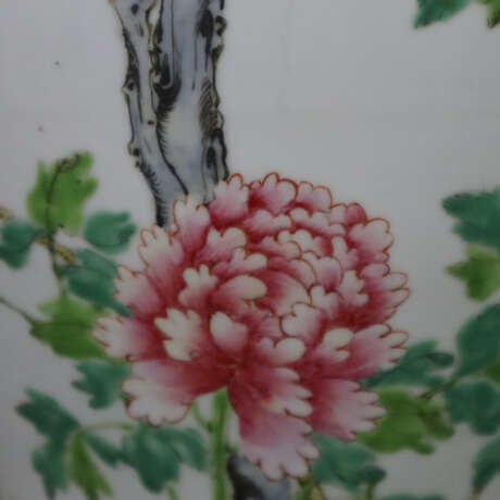 Große Balustervase - Porzellan, schauseitiger Deko… - photo 5