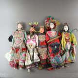 Fünf chinesische Theaterpuppen - China, um 1900/An… - photo 1