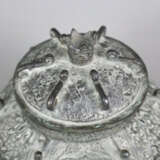 Deckelvase - tibetochinesisch, Metall bronziert, B… - photo 2