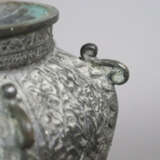 Deckelvase - tibetochinesisch, Metall bronziert, B… - photo 8