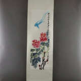 Chinesisches Rollbild nach Qi Baishi (1864-1957) -… - photo 2
