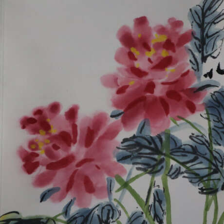 Chinesisches Rollbild nach Qi Baishi (1864-1957) -… - photo 5