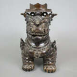 Figürlicher Leuchter - Nepal/Tibet, Gelbbronze, br… - photo 6