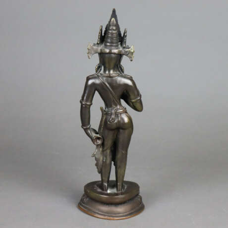 Seltener stehender Vajrasattva - Bronze, der Bodhi… - фото 5