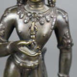 Seltener stehender Vajrasattva - Bronze, der Bodhi… - фото 9