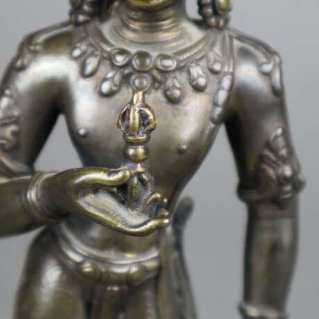 Seltener stehender Vajrasattva - Bronze, der Bodhi… - фото 9