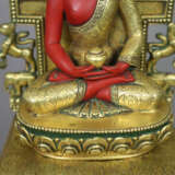 Altarthron mit Buddha Amitabha - sinotibetisch, ve… - Foto 5