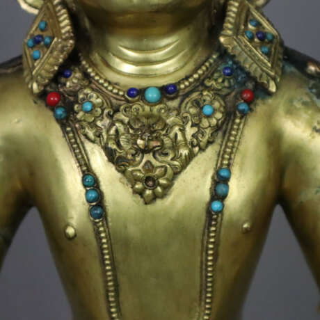 Buddha Amitayus - sinotibetisch, Kupferlegierung, … - photo 7