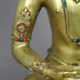 Buddha Amitayus - sinotibetisch, Kupferlegierung, … - photo 8