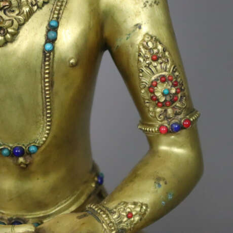 Buddha Amitayus - sinotibetisch, Kupferlegierung, … - photo 9