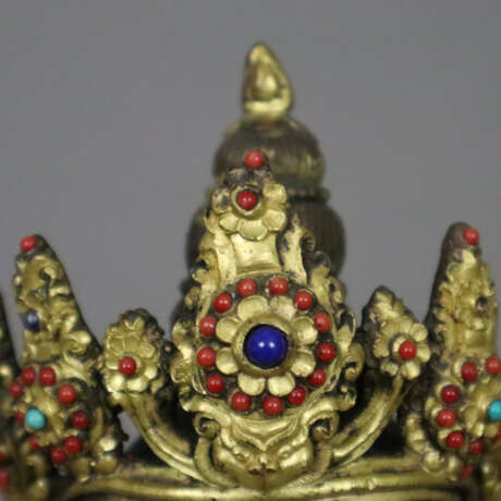 Buddha Amitayus - sinotibetisch, Kupferlegierung, … - photo 13