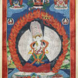 Thangka der Ushnisha-Sitatapatra - Tibet frühes 20… - Foto 1
