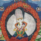 Thangka der Ushnisha-Sitatapatra - Tibet frühes 20… - Foto 5