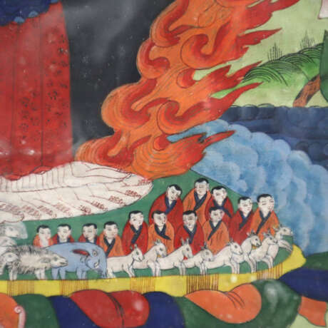 Thangka der Ushnisha-Sitatapatra - Tibet frühes 20… - Foto 11
