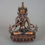 Figur des Vajrasattva - sinotibetisch, 20. Jh., Ku… - фото 1
