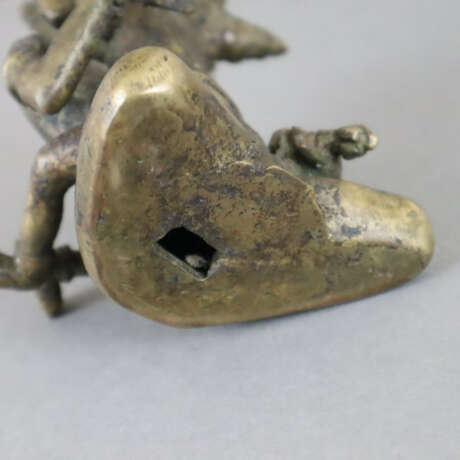 Vajrasattva in yab-yum - sinotibetisch, Bronzelegi… - photo 2