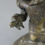 Vajrasattva in yab-yum - sinotibetisch, Bronzelegi… - photo 8