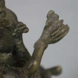 Vajrasattva in yab-yum - sinotibetisch, Bronzelegi… - photo 9