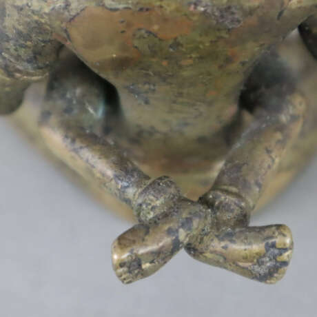 Vajrasattva in yab-yum - sinotibetisch, Bronzelegi… - photo 10