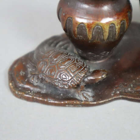 Miniatur-Figurengruppe - Japan, Bronzelegierung, d… - фото 3