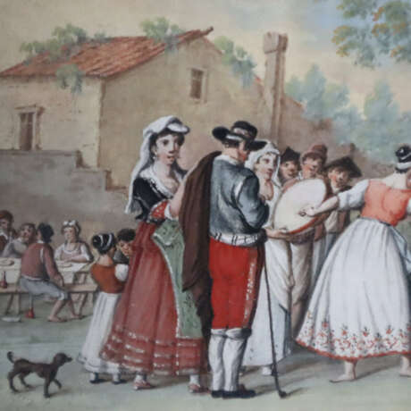 Unbekannte/r Künstler/in -ca.19.Jh. - Süditalienis… - фото 3