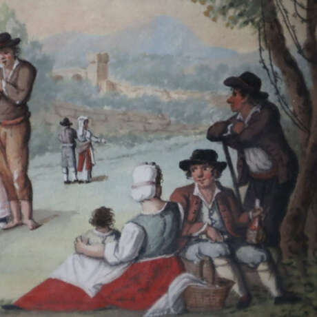 Unbekannte/r Künstler/in -ca.19.Jh. - Süditalienis… - фото 6