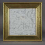 Ben Salem, Aly (1910-2001) - Zwei Reiter mit Wildp… - Foto 5