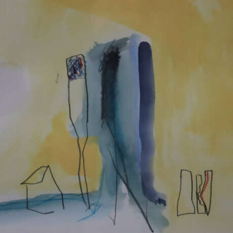 Sommer, Dirk (1954 Darmstadt) - Sans Titre, Aquare… - фото 3