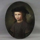 Bildnismaler 18.Jh.- Halbportrait eines Knaben mit… - фото 6