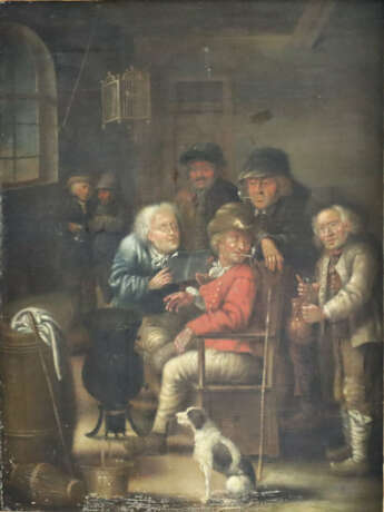Niederländischer Genremaler -17.Jh.- Zunftmitglied… - photo 1